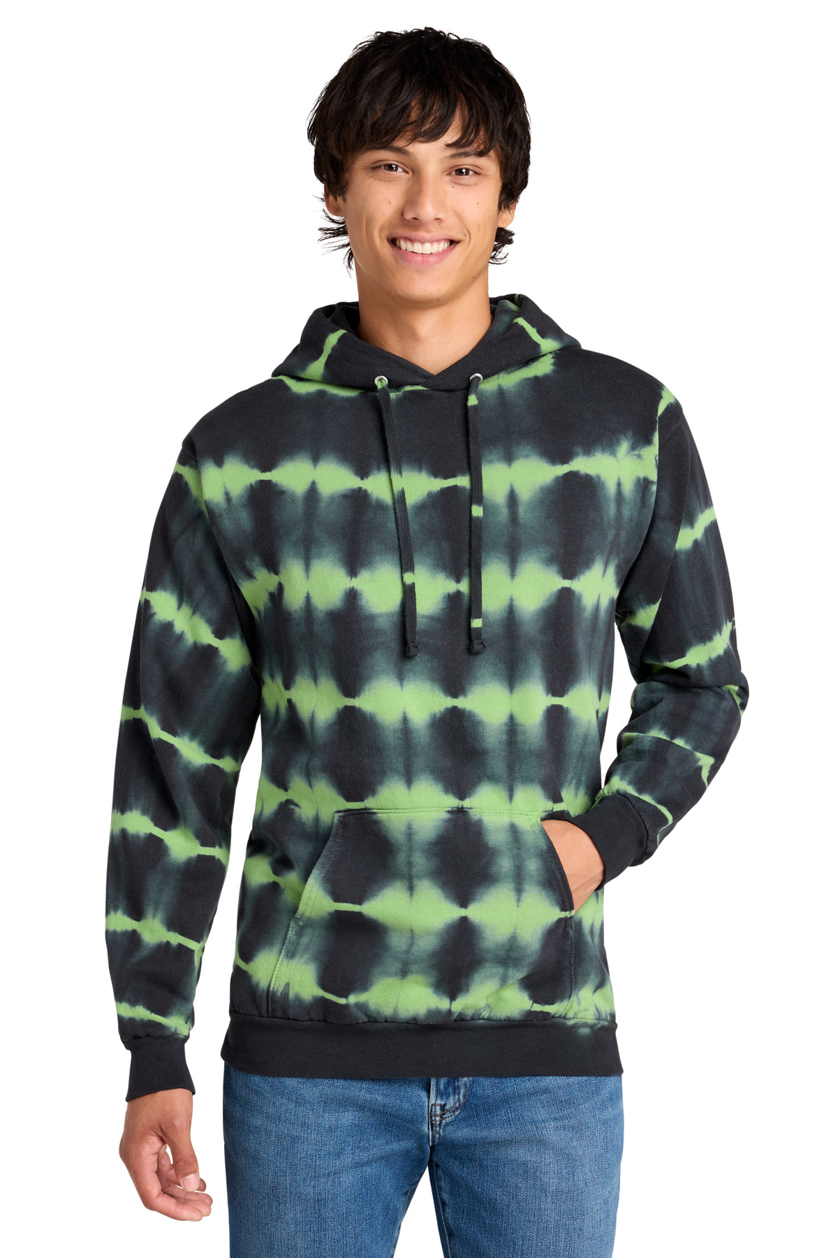 Green Tea/ Black front view on model